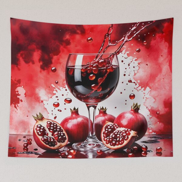 Item preview, Pomegranate Splash, Ai Generated Art  designed and sold by ACC .