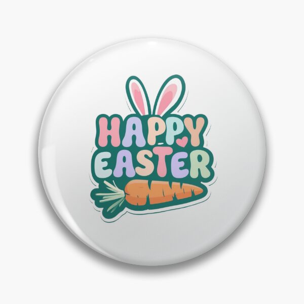 Item preview, Happy Easter Text Design - Festive Easter Typography Art designed and sold by Colorful-Garden.