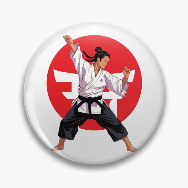 Item preview, Japanese Karate Fighter Martial Arts Training  designed and sold by JessArty ⭐⭐⭐⭐⭐.