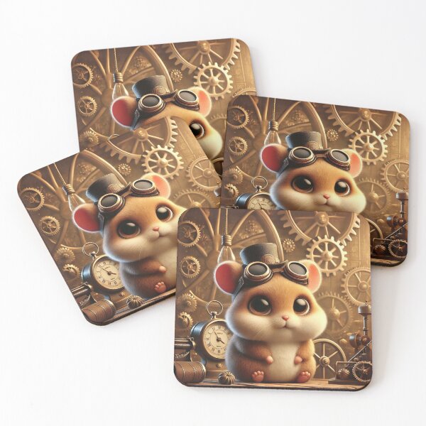 Item preview, Steampunk Syrian Hamster designed and sold by Sillytoe.