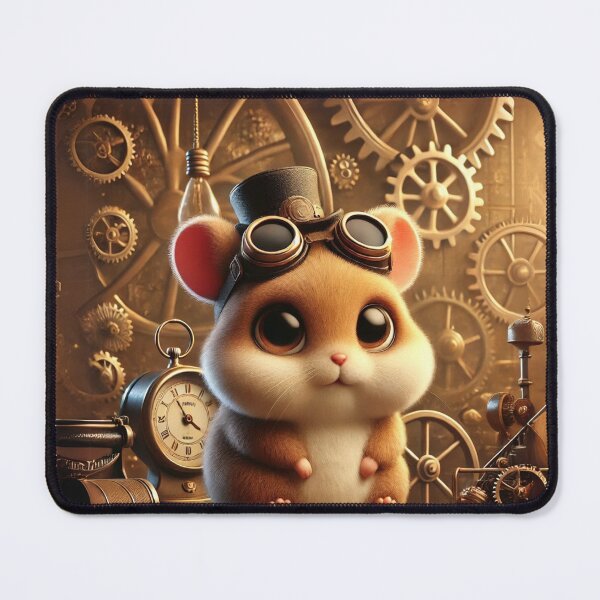 Item preview, Steampunk Syrian Hamster designed and sold by Sillytoe.
