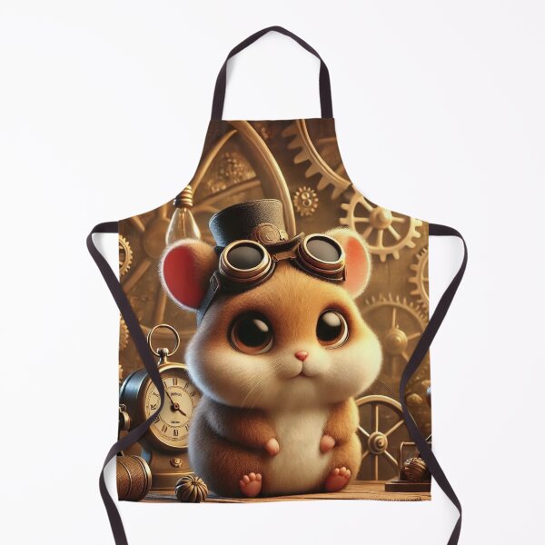 Item preview, Steampunk Syrian Hamster designed and sold by Sillytoe.