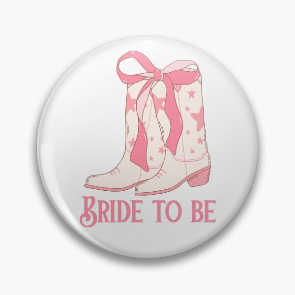 Item preview, bride to be ,pink country boots with bow designed and sold by mariana83.
