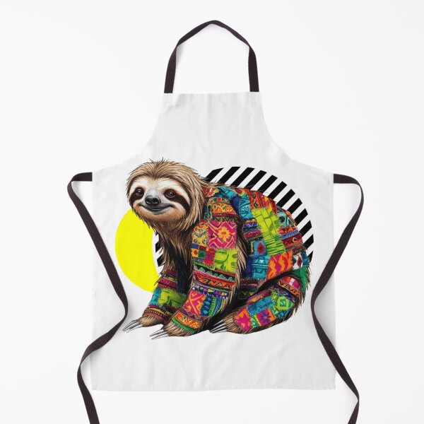 Item preview, Patchwork Paradise: Folk Neon Collage Animals Collection designed and sold by MiszungART.