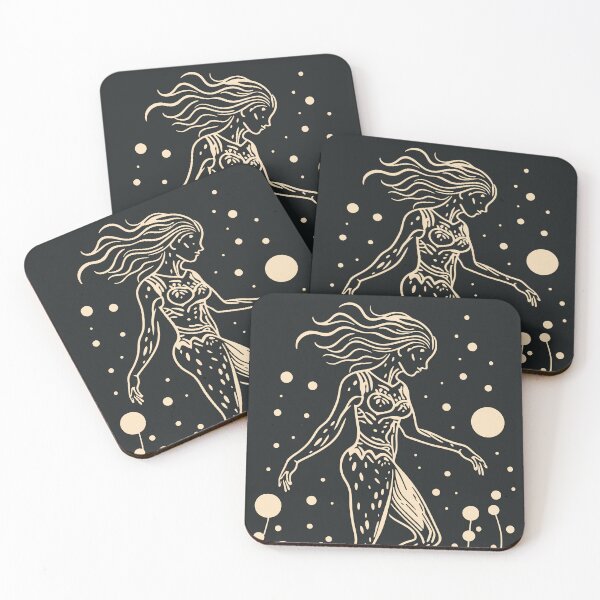 Item preview, Driad in a meadow, Lineart designed and sold by BestRebel.