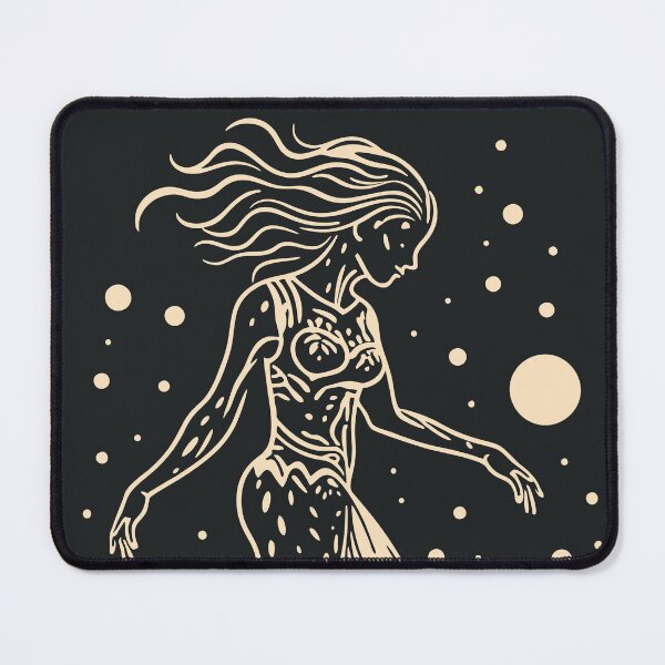 Item preview, Driad in a meadow, Lineart designed and sold by BestRebel.