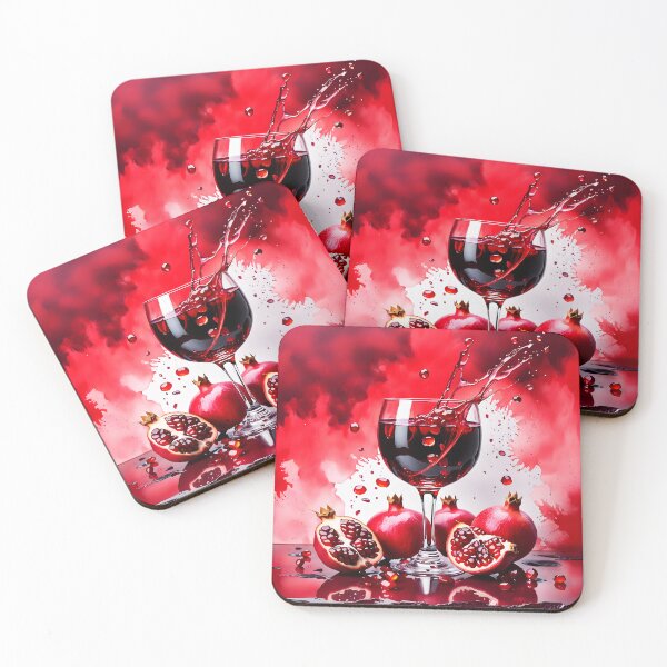 Item preview, Pomegranate Splash, Ai Generated Art  designed and sold by ACC .
