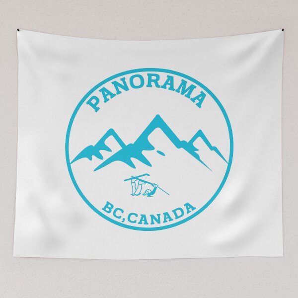Item preview, Panorama Mountain BC Canada Mountains Ski Snowboard Hiking designed and sold by karmdaf.