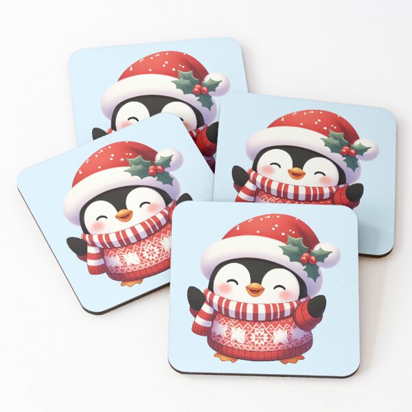 Item preview, Festive Penguin in Christmas Sweater designed and sold by LV-creator.