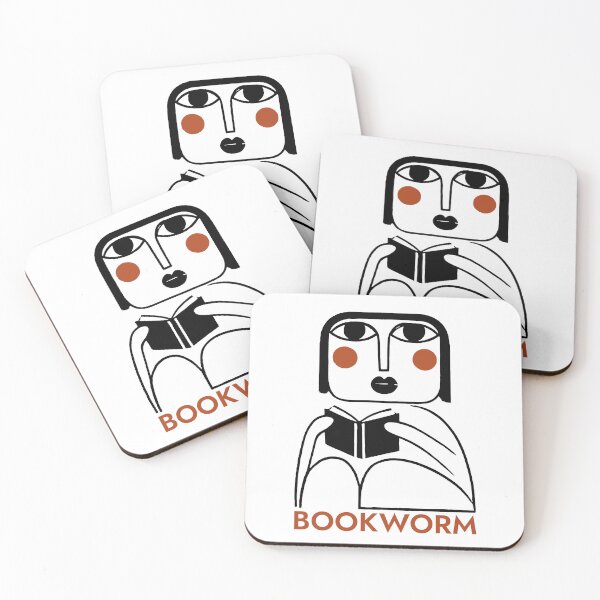 Item preview, Bookworm - book lovers designed and sold by SloganArtist.