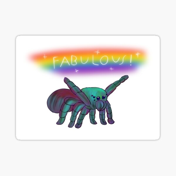 Item preview, Tarantula Says Gay Rights designed and sold by Rainbow Kats.
