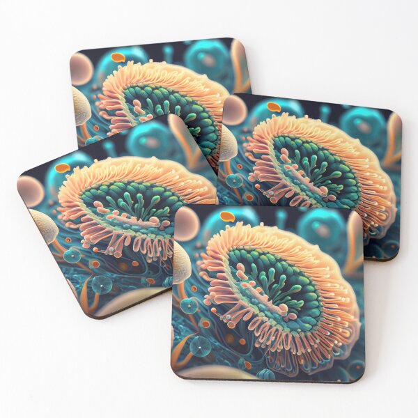 Item preview, Macro shot of cell or molecule. Scientific image. Biology or chemistry abstract background designed and sold by anytka.