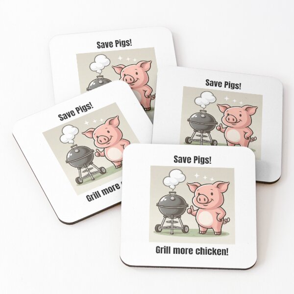 Item preview, Save Pigs! designed and sold by moshmastermetalbbq.