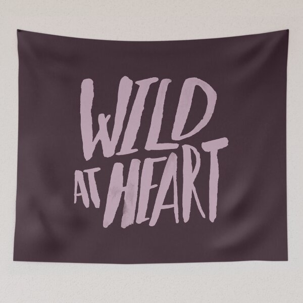 Item preview, Wild At Heart - Typography designed and sold by Leah Flores.