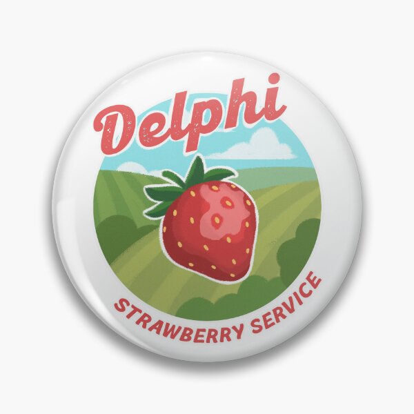 Item preview, Delphi Strawberry Service designed and sold by nillapod.