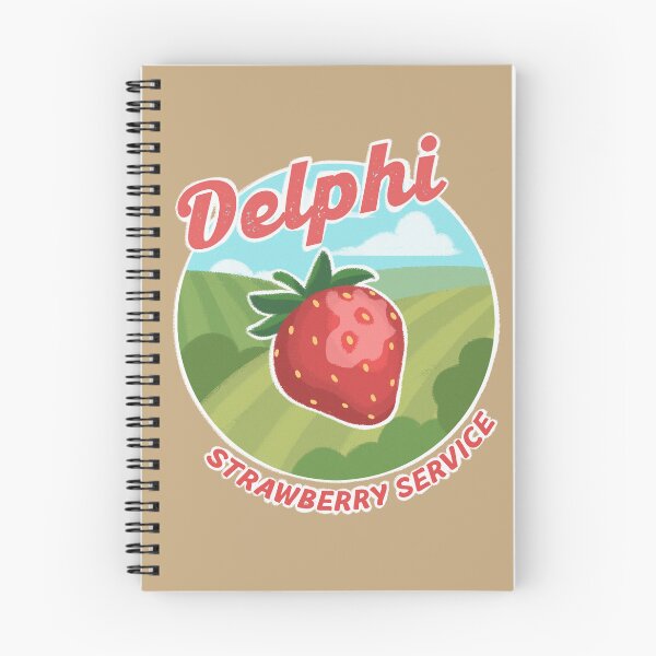 Item preview, Delphi Strawberry Service designed and sold by nillapod.