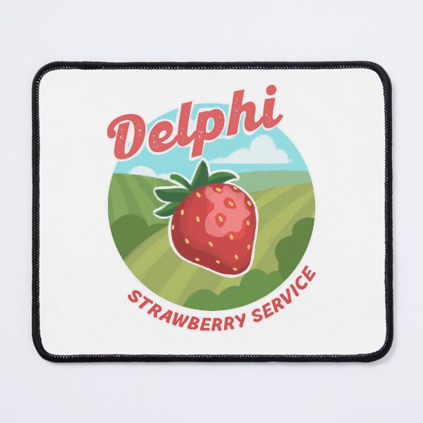 Item preview, Delphi Strawberry Service designed and sold by nillapod.