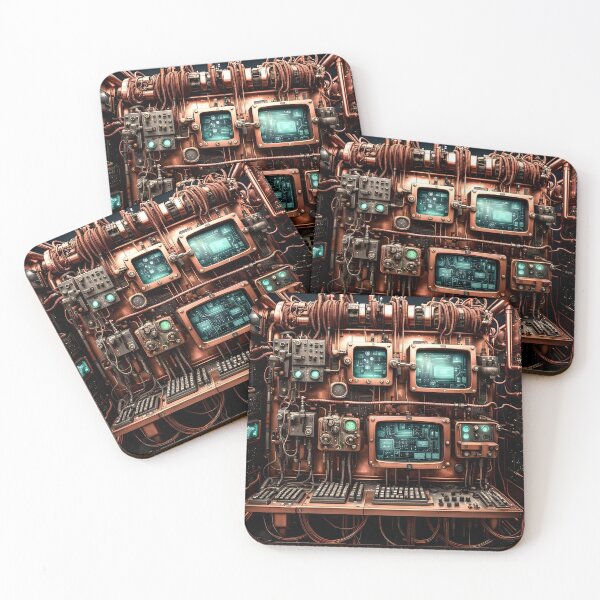 Item preview, Retro-Futuristic Control Panel designed and sold by Bearabilia.