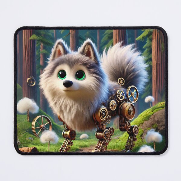 Item preview, Steampunk Tamaskan designed and sold by Sillytoe.