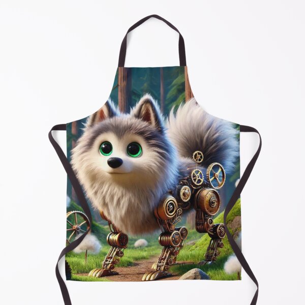 Item preview, Steampunk Tamaskan designed and sold by Sillytoe.