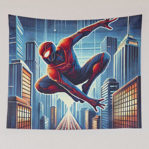 Item preview, The Amazing Spider in Retro Style designed and sold by PabloAtriste.