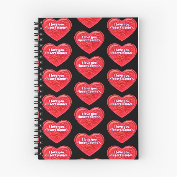 Item preview, HEART:  I love you <insert name>. - funny valentines signs designed and sold by DesignsFromTW-S.