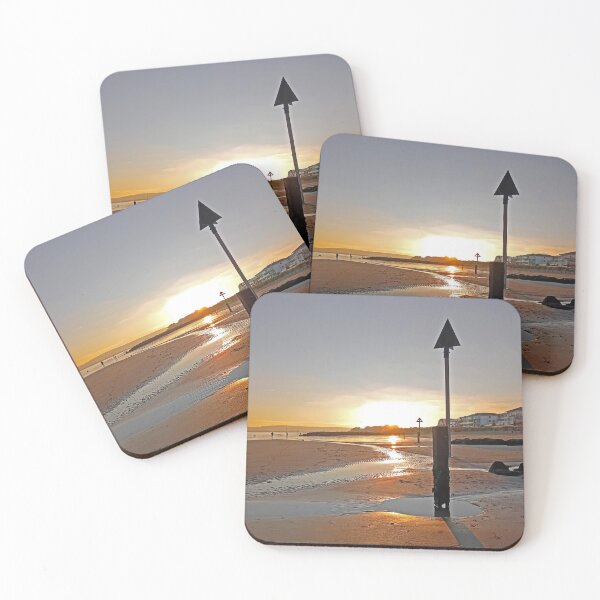 Item preview, Low Tide at Sandbanks, January 2025 designed and sold by RedHillDigital.