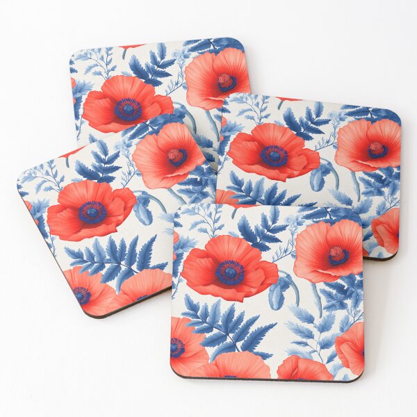 Item preview, Poppy Field designed and sold by Bearabilia.