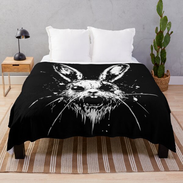 Item preview, Creepy Gothic Easter Bunny – Horror Easter Rabbit Illustration designed and sold by SRZT.