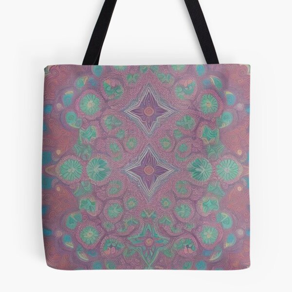 Item preview, pattern colorful mandala designed and sold by Only Good Vibes.