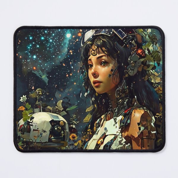 Item preview, Solarpunk Floral Space designed and sold by M-Y-A-R-T-.