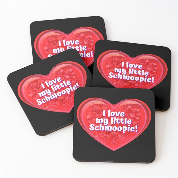 Item preview, HEART: I love my little Schmoopie! - funny valentines signs designed and sold by DesignsFromTW-S.