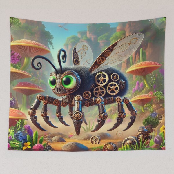Item preview, Steampunk Tarantula Hawk designed and sold by Sillytoe.