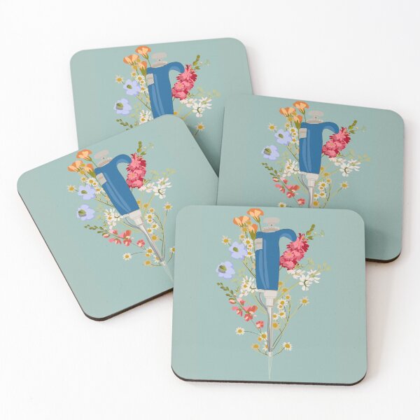 Item preview, Pipette and Wildflowers designed and sold by sciencedaisies.