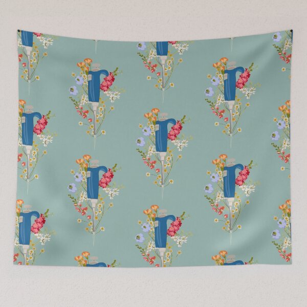 Item preview, Pipette and Wildflowers designed and sold by sciencedaisies.