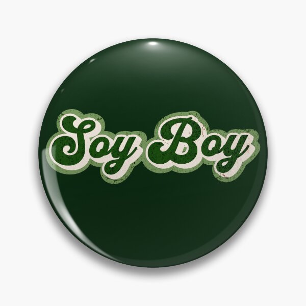 Item preview, Soy Boy Retro Graphic Logo designed and sold by Cult of Seitan.