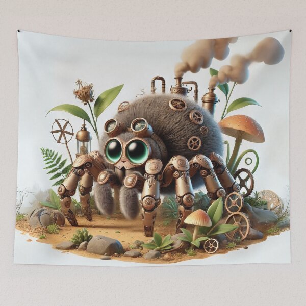 Item preview, Steampunk Tarantula designed and sold by Sillytoe.