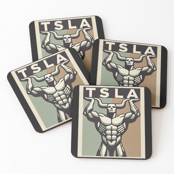 Item preview, tsla stock designed and sold by TEEJAMBOREE.