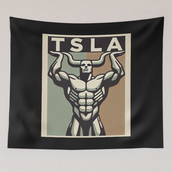 Item preview, tsla stock designed and sold by TEEJAMBOREE.