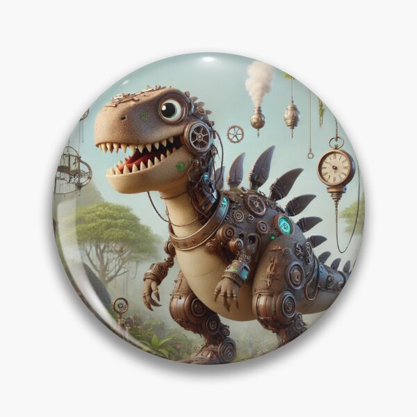 Item preview, Steampunk Tarbosaurus designed and sold by Sillytoe.
