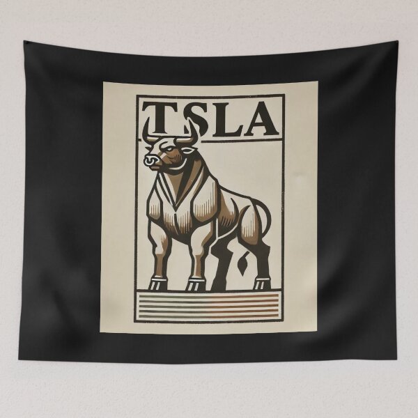 Item preview,  tsla stock designed and sold by TEEJAMBOREE.