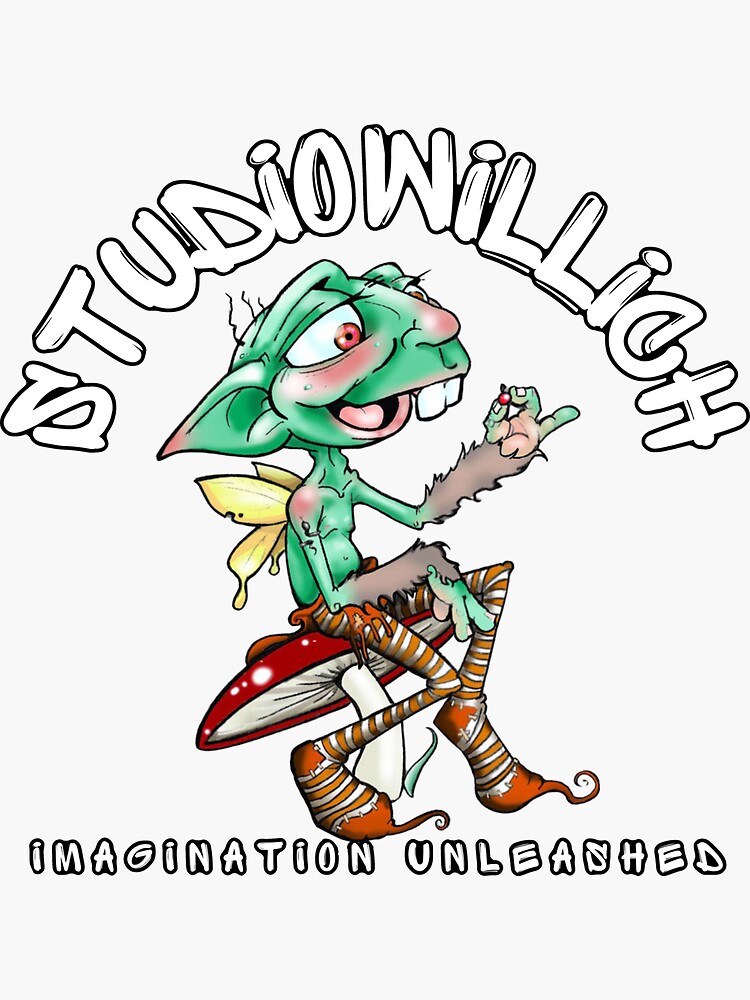 Thumbnail 3 of 3, Sticker, Green Fairy with berry designed and sold by jillwilli.