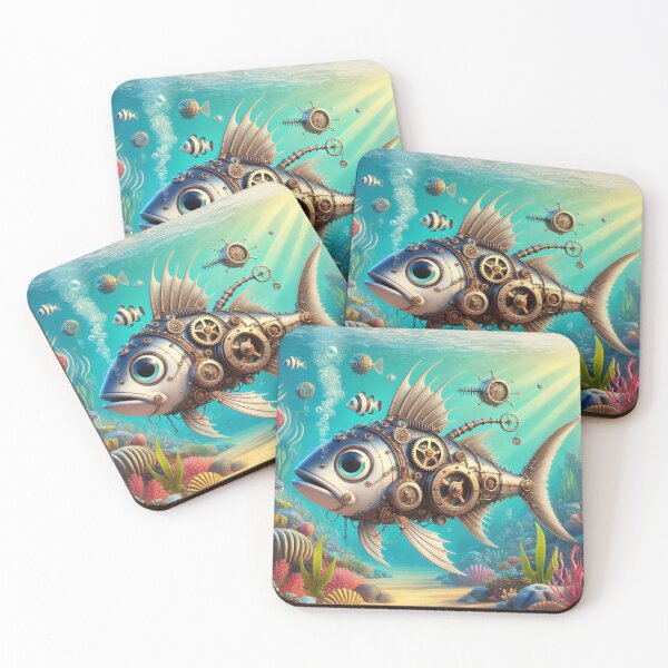 Item preview, Steampunk Tarpon designed and sold by Sillytoe.