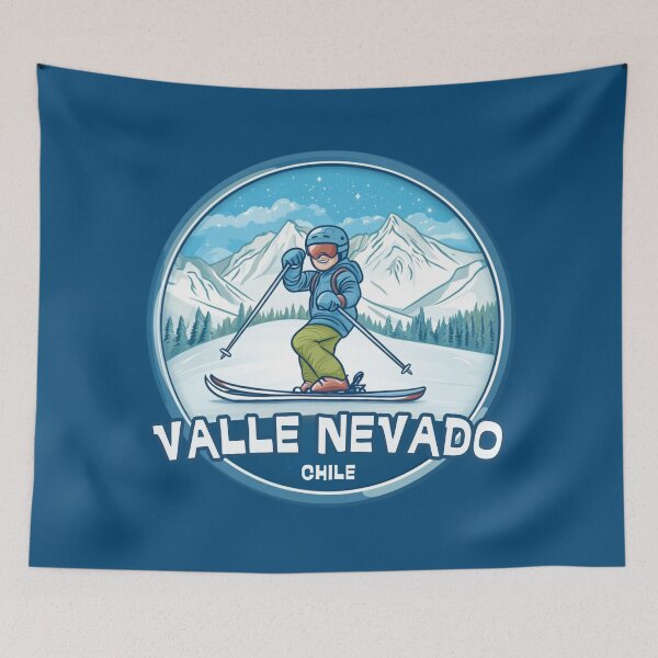 Item preview, Valle Nevado - Chile designed and sold by GoodOldVintage.