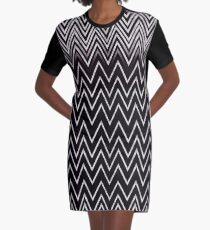▼▲►zig zag=zig zag◄▲▼ Graphic T-Shirt Dress
