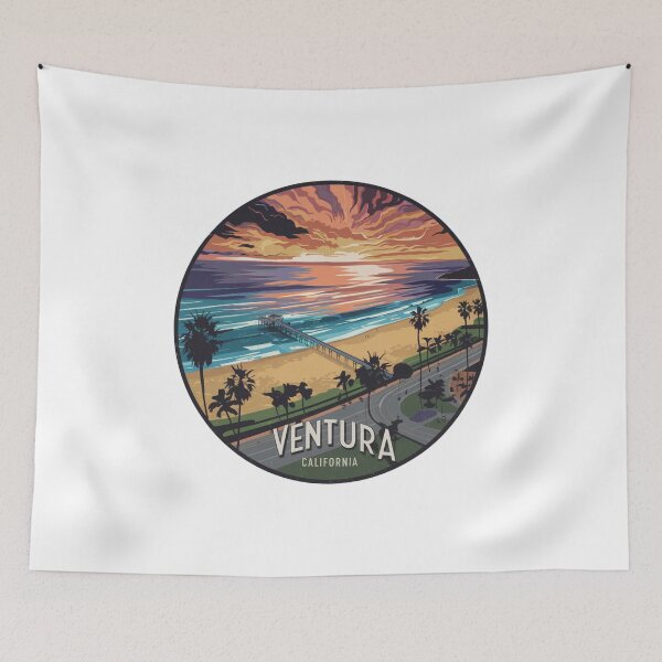 Item preview, Ventura, California - California Coastline designed and sold by CircinusStore.
