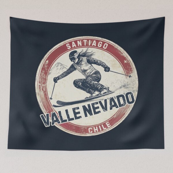 Item preview, Valle Nevado - Chile designed and sold by GoodOldVintage.