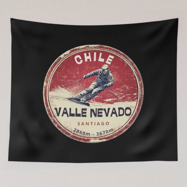 Item preview, Valle Nevado - Chile designed and sold by GoodOldVintage.