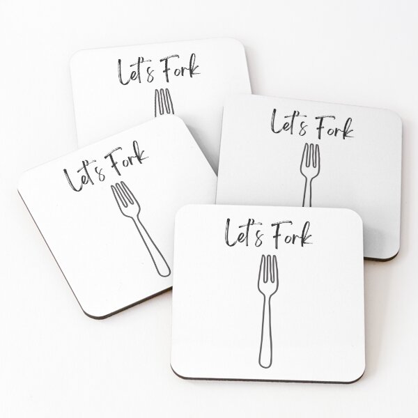 Item preview, Let’s Fork, Funny Valentine, Naughty Gift designed and sold by MyVioletSkies.