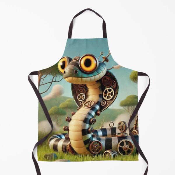 Item preview, Steampunk Tasmanian Tiger Snake designed and sold by Sillytoe.